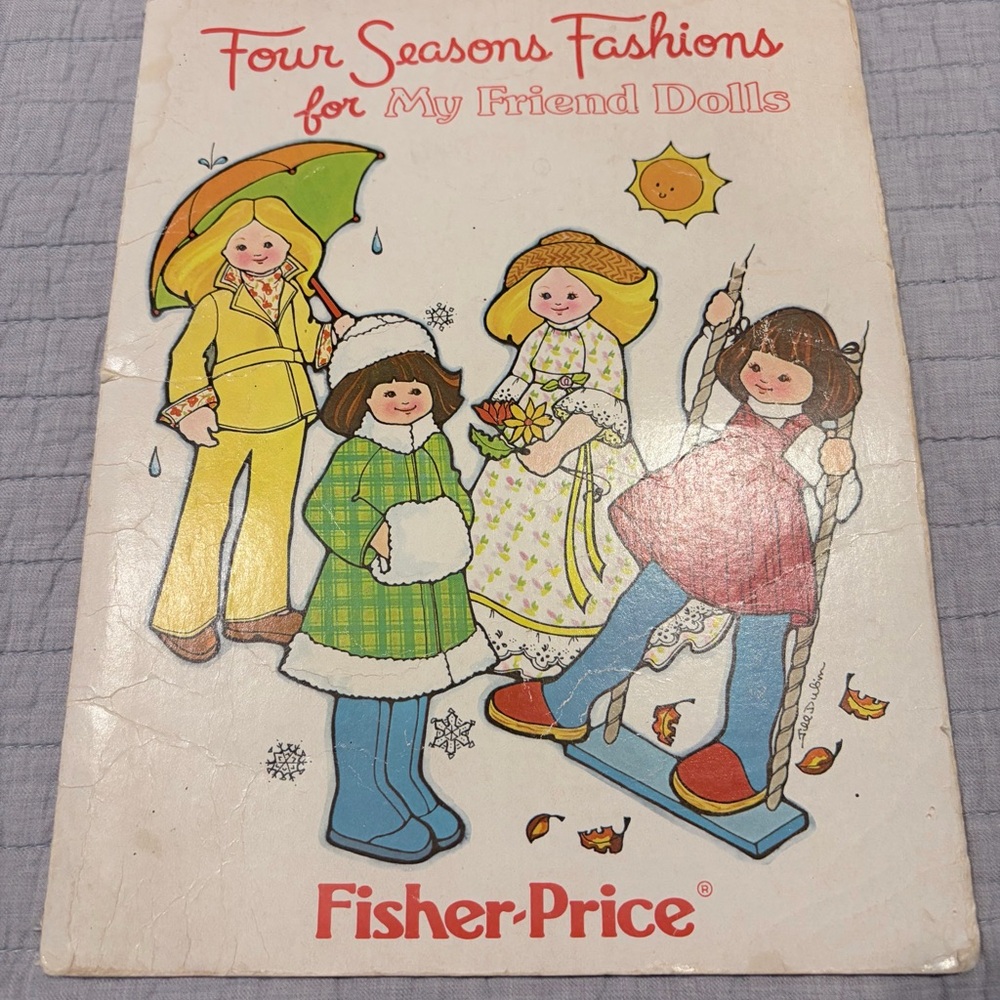 Vintage 1978 Fisher-Price Four Seasons Fashions for My Friend Dolls